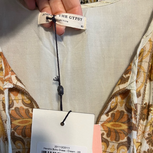 Looking for swaps. Spell boho dresses only. Hendrix dress cream xs - Picture 3 of 6